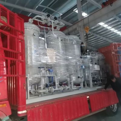 Контейнерный азотный генератор ISO Агрегат азотного PSA с легкой транспортировкой ASME