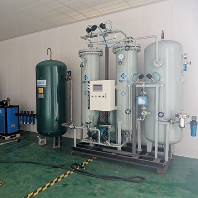 Полностью автоматическая генерация азотного газа с сертифицированным сосудом давления