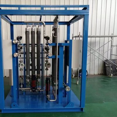 ISO контейнерная мембрана N2 генератор азотная мембрана система легкая транспортировка