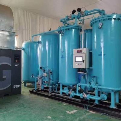 ISO9001 15Nm3 Прижимная адсорбция PSA Кислородные установки Низкое обслуживание