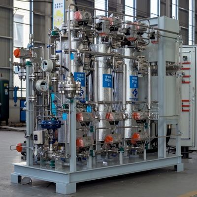 Долгий срок службы Гарантированная установка очистки водородного газа для электролиза воды