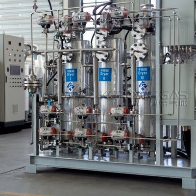 Установка для очистки водородного газа из нержавеющей стали, защищенная от взрывов