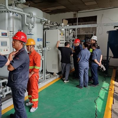 Очиститель для производства азотного газа с высокой чистотой с удалением водорода с ASME