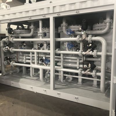 Автоматическая установка по производству азотного газа, установленная в мобильных контейнерах