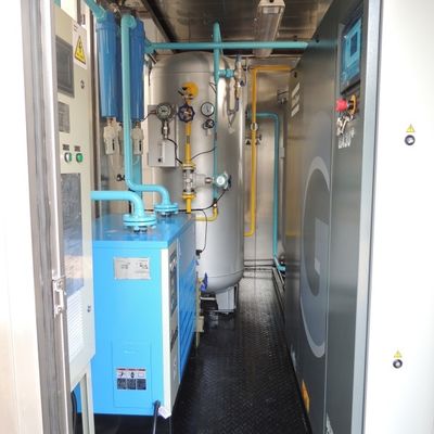 Мобильная контейнерная установка для производства азотного газа типа IP65 для нефти и газа