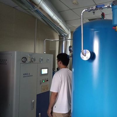 20 МПа воздухоотделяющая кислородная машина с резервной системой заполнения цилиндров