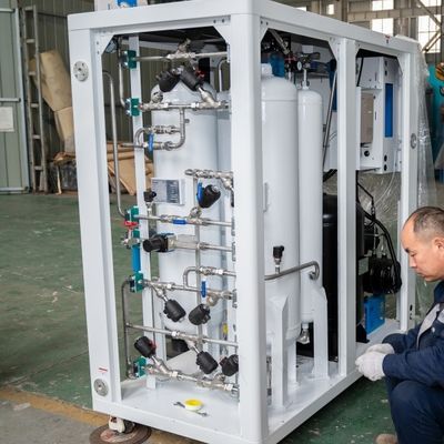 Нержавеющая сталь онлайн-монитор чистоты азот и водород газовый смеситель 10Nm3/ч