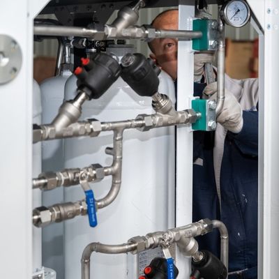 Компактный размер взрывостойкого регулируемого соотношения газового смесителя из нержавеющей стали