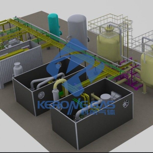 Компактный VPSA кислородный генератор с кислородным монитором легкая установка