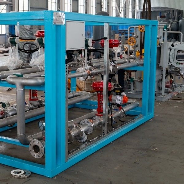 Оборудование для смешивания газов высокой чистоты для заводов по производству железа и стали