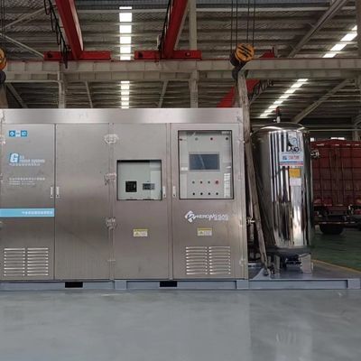 Система восстановления высокоперерабатываемого газа для тепловой обработки с автоматической работой