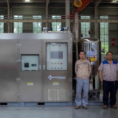 Система восстановления газа с автоматической эксплуатацией, защищенной от взрывов, согласно стандарту ASME