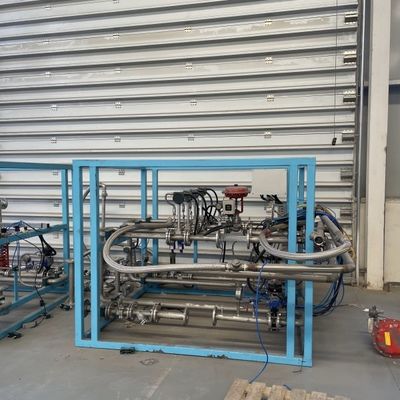 Устройство для смешивания газов с регулируемым соотношением взрывостойкости в промышленном газовом смесителе