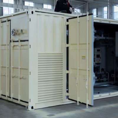 Автоматическая работа Мобильная азотная газовая установка типа с сертификатом ASME