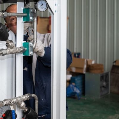 5% ~ 35% регулируемый водородный и азотный газовый смеситель Нержавеющая сталь Материал 10000Nm3/hr