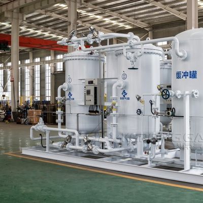 Двухбашенная передвижная установка PSA для производства азота